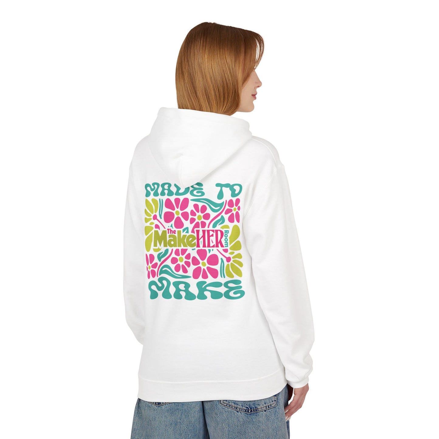 Made to Make Retro MHR Logo Unisex Midweight Softstyle Fleece Hoodie