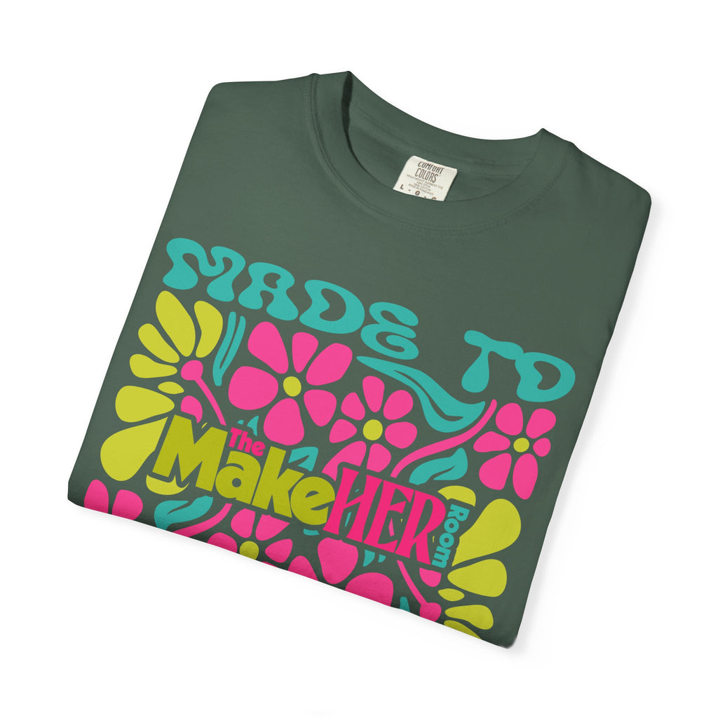 Made to Make Retro MHR Logo Unisex Garment-Dyed Comfort Colors T-shirt