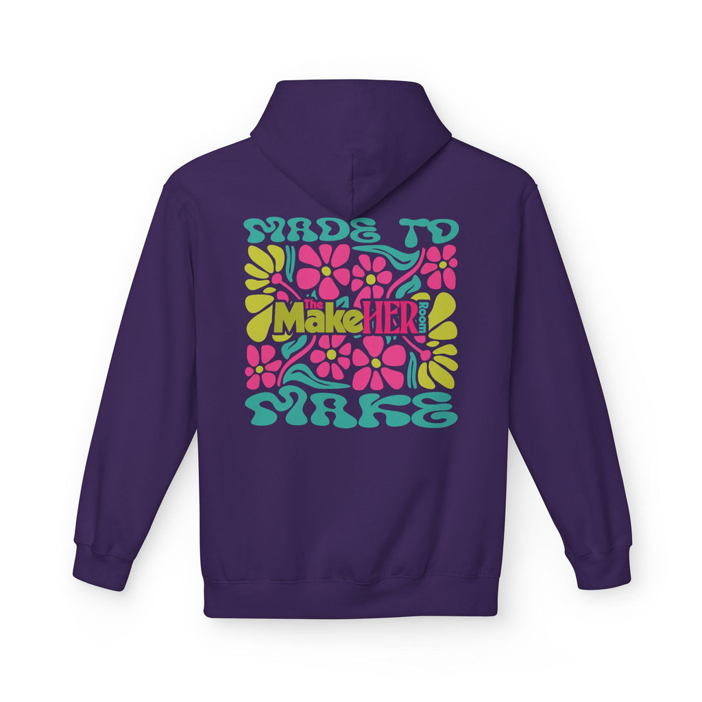 Made to Make Retro MHR Logo Unisex Midweight Softstyle Fleece Hoodie