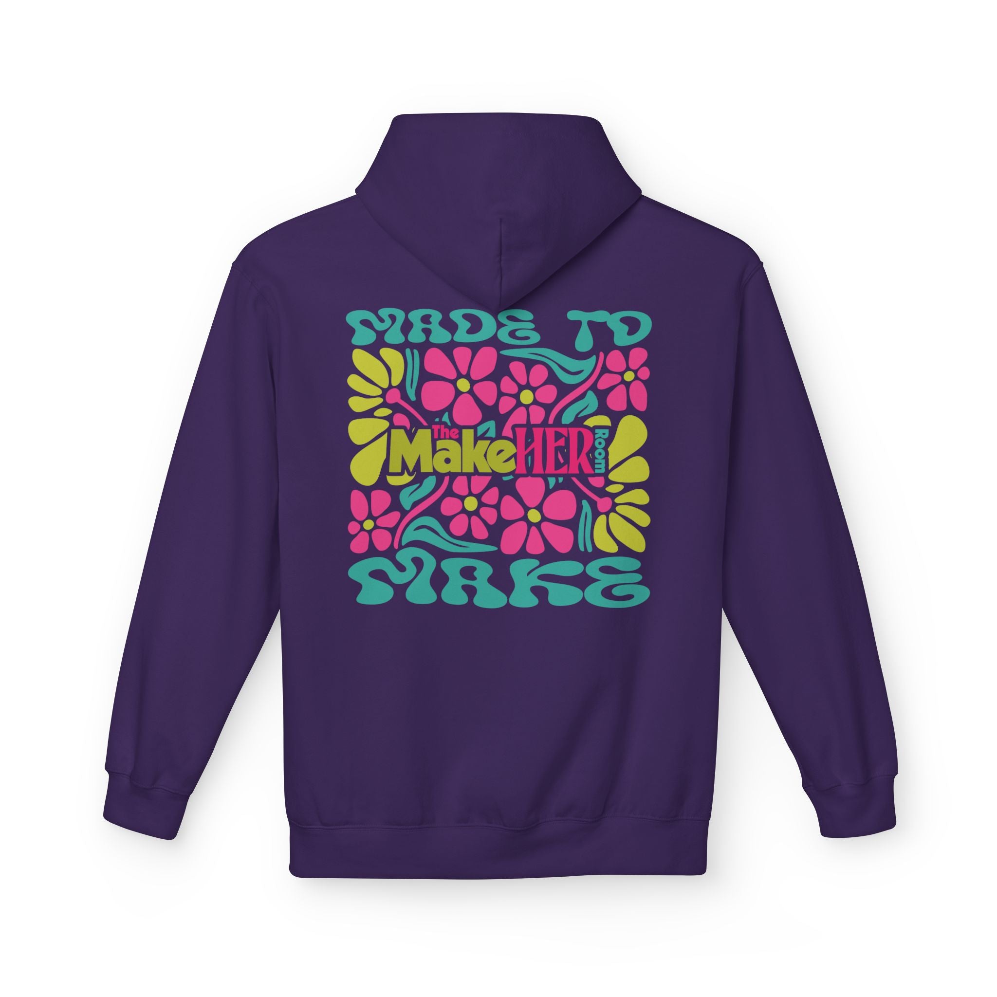 Made to Make Retro MHR Logo Unisex Midweight Softstyle Fleece Hoodie