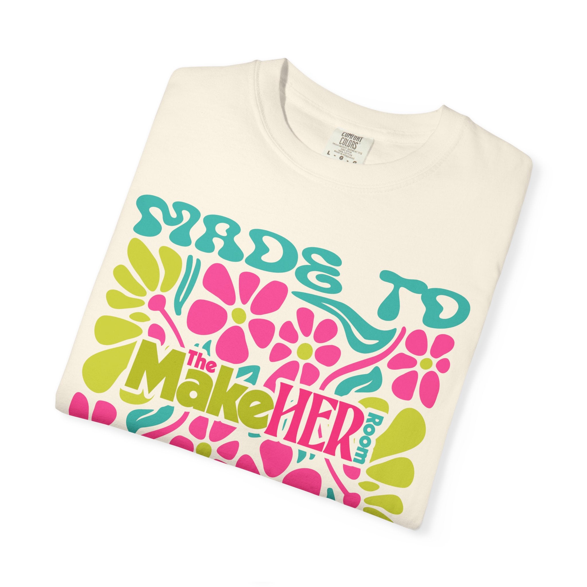 Made to Make Retro MHR Logo Unisex Garment-Dyed Comfort Colors T-shirt