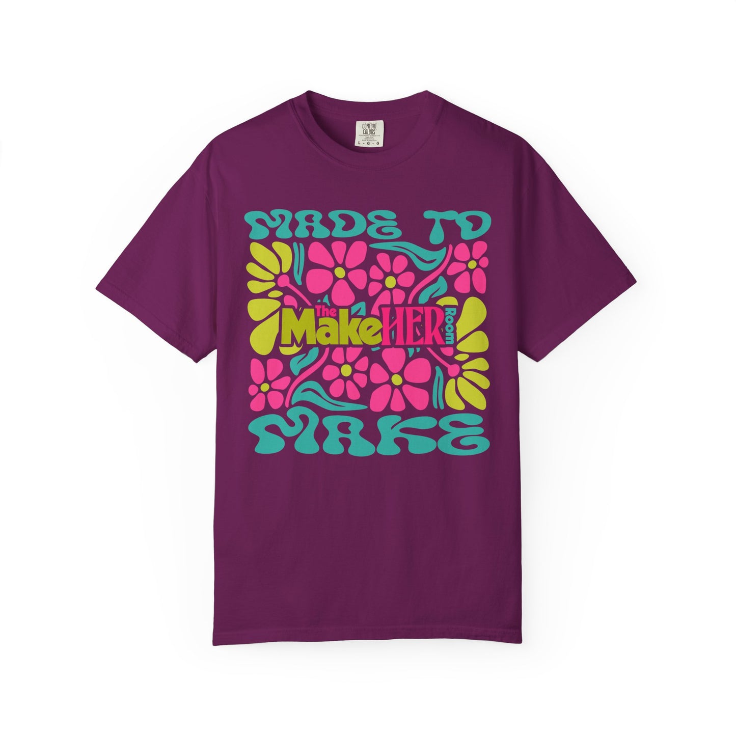 Made to Make Retro MHR Logo Unisex Garment-Dyed Comfort Colors T-shirt