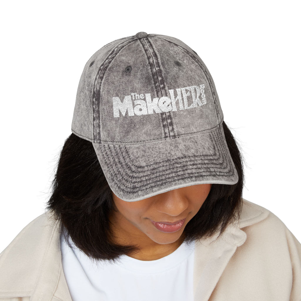 MakeHER Room Logo Vintage Cap (Embroidery)