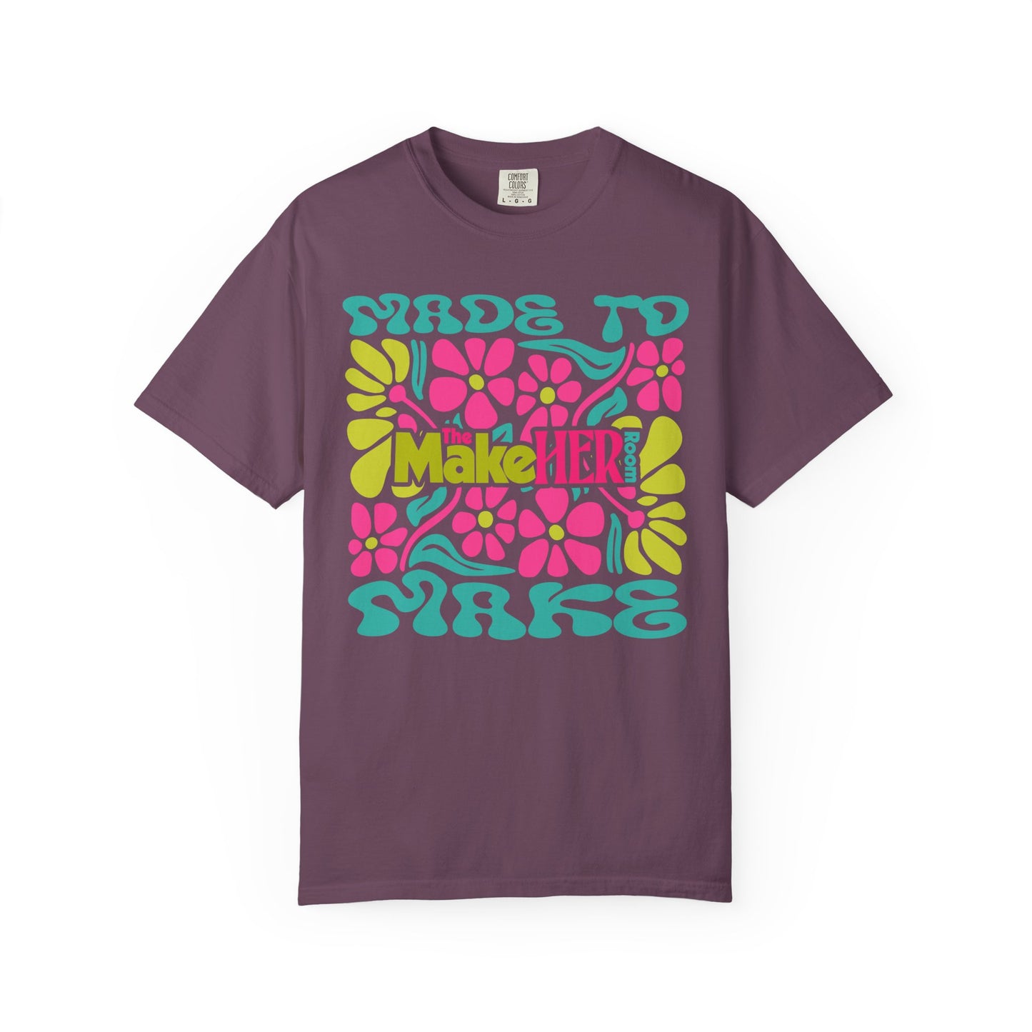 Made to Make Retro MHR Logo Unisex Garment-Dyed Comfort Colors T-shirt