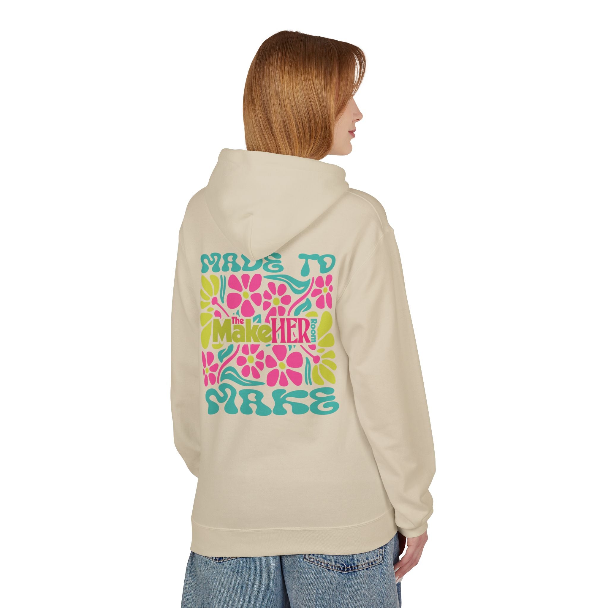 Made to Make Retro MHR Logo Unisex Midweight Softstyle Fleece Hoodie