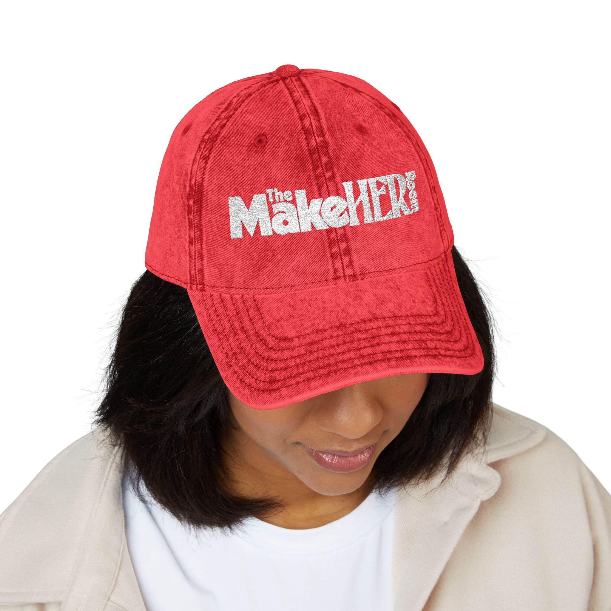 MakeHER Room Logo Vintage Cap (Embroidery)