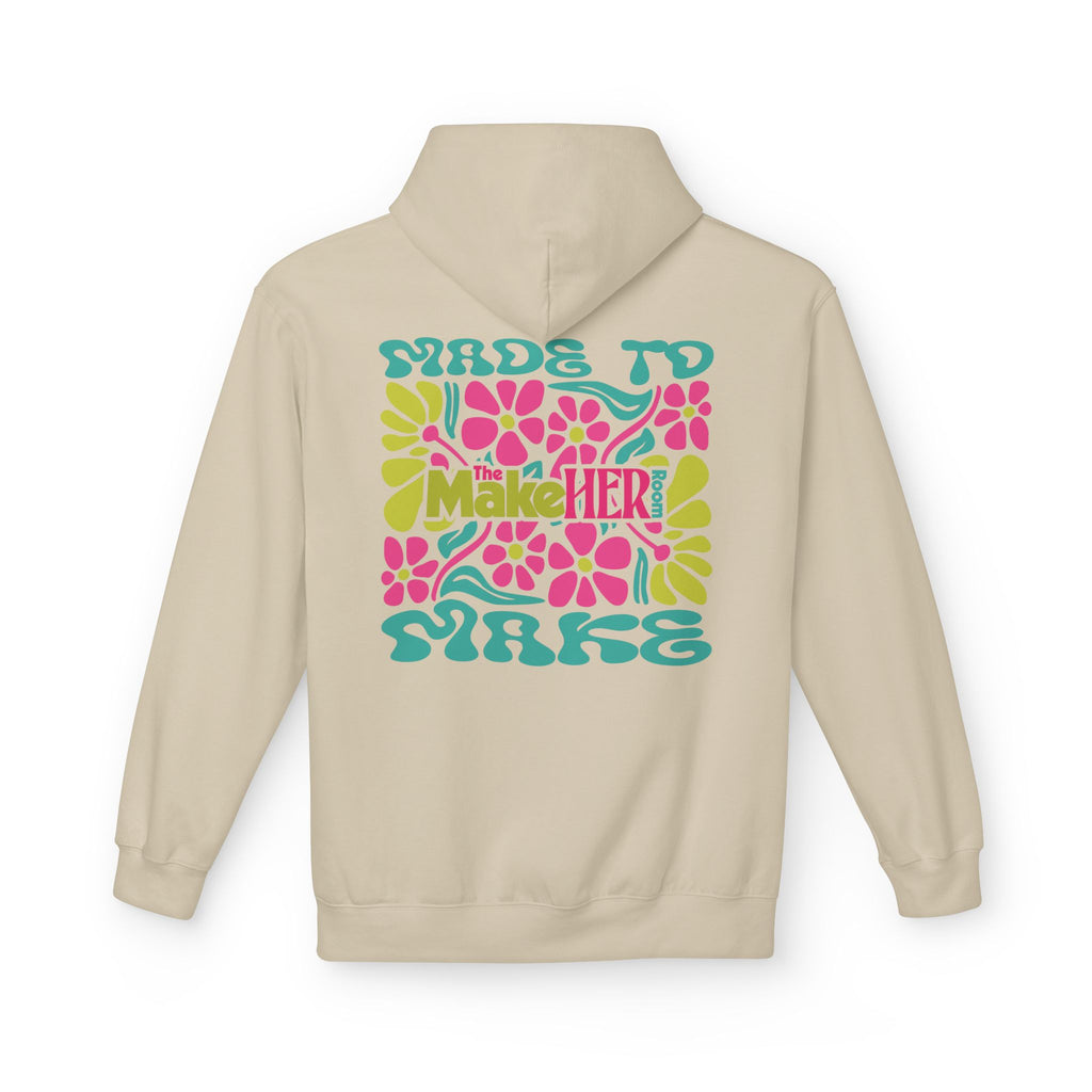 Made to Make Retro MHR Logo Unisex Midweight Softstyle Fleece Hoodie