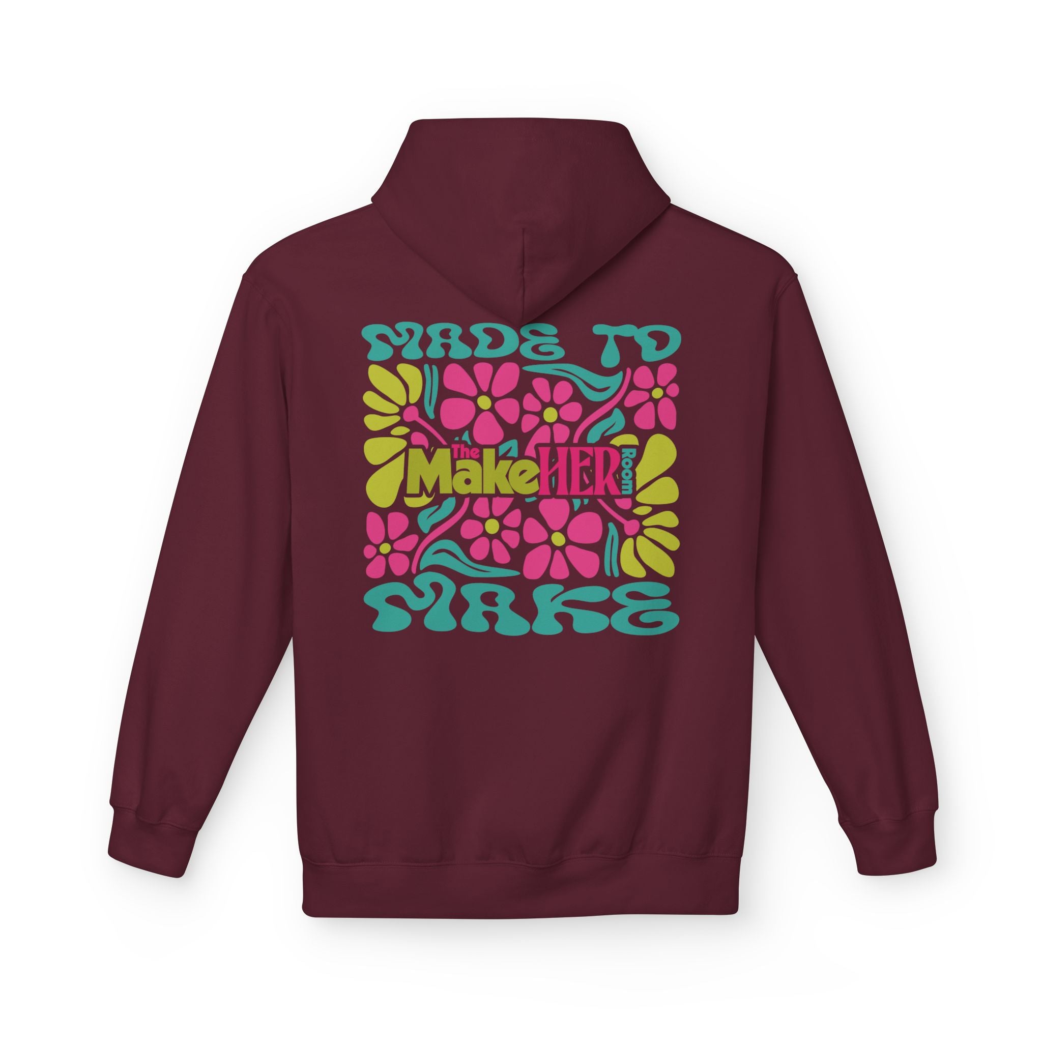 Made to Make Retro MHR Logo Unisex Midweight Softstyle Fleece Hoodie