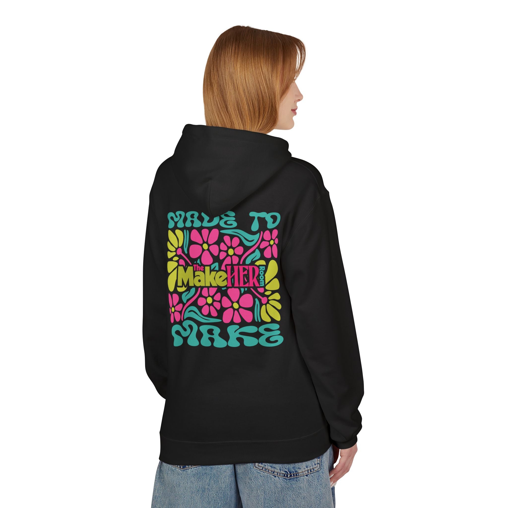 Made to Make Retro MHR Logo Unisex Midweight Softstyle Fleece Hoodie