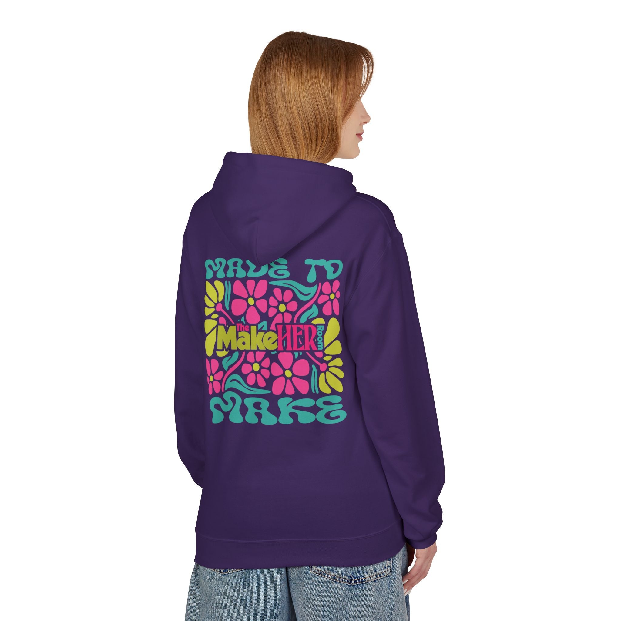 Made to Make Retro MHR Logo Unisex Midweight Softstyle Fleece Hoodie