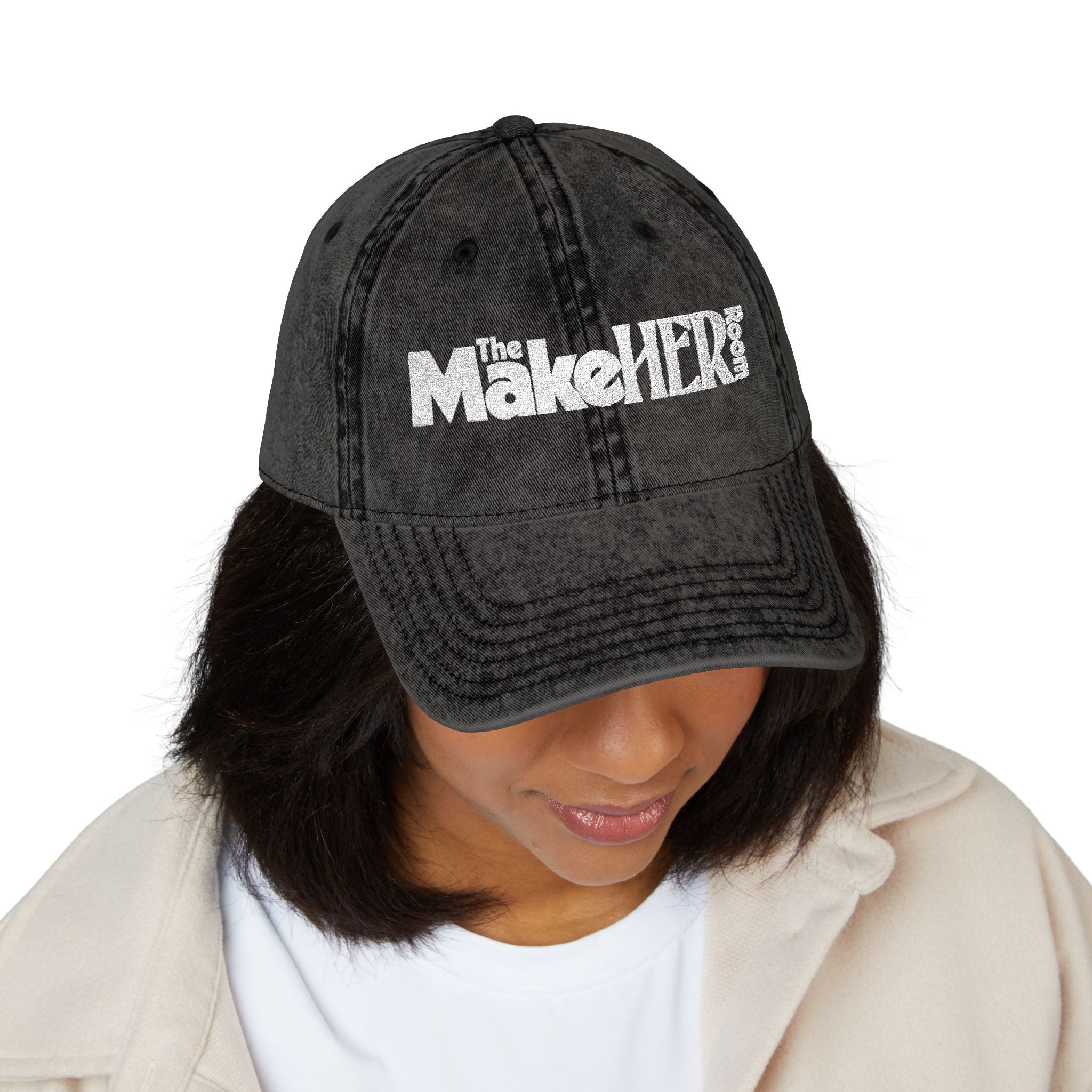 MakeHER Room Logo Vintage Cap (Embroidery)
