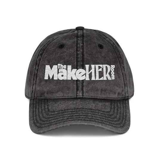 MakeHER Room Logo Vintage Cap (Embroidery)