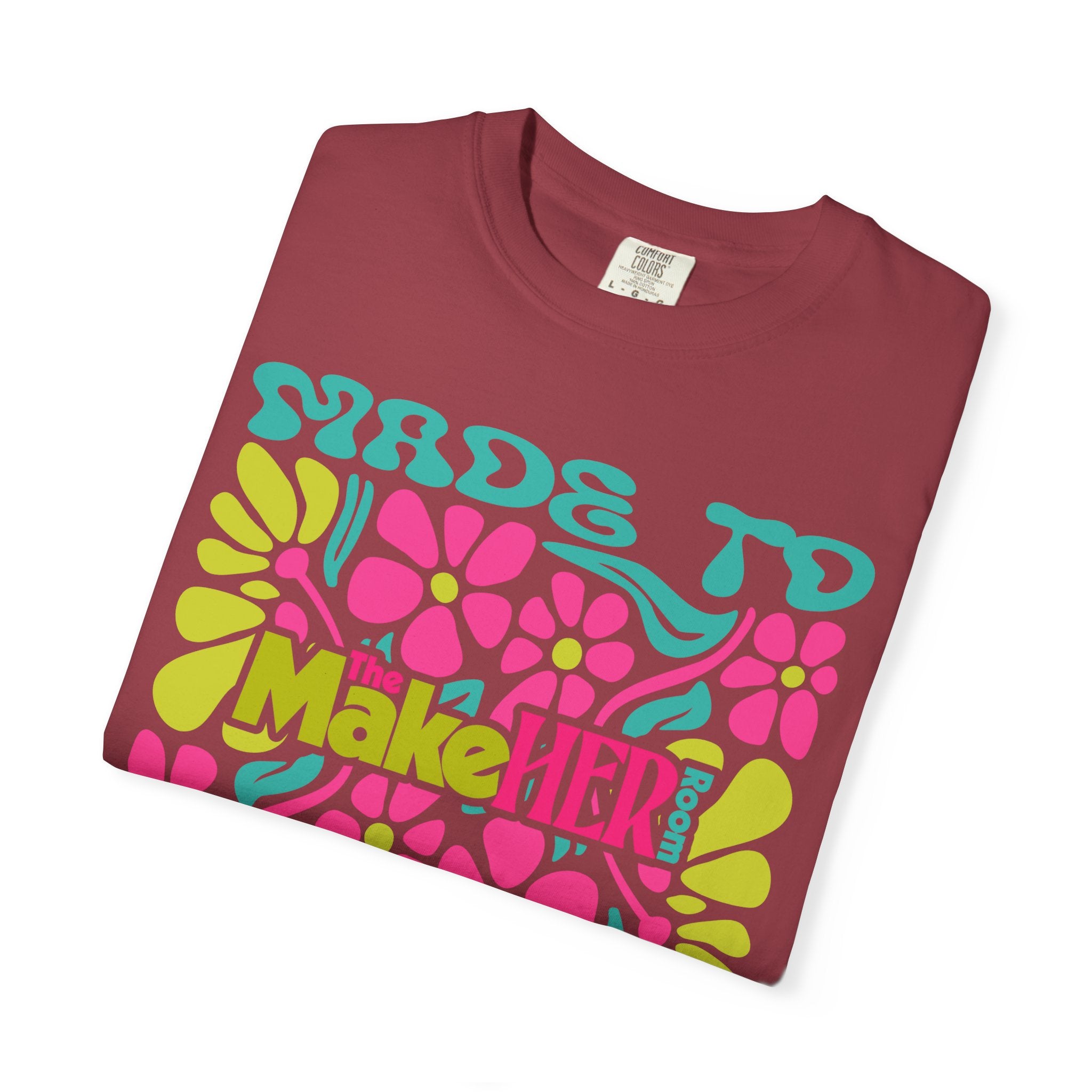 Made to Make Retro MHR Logo Unisex Garment-Dyed Comfort Colors T-shirt