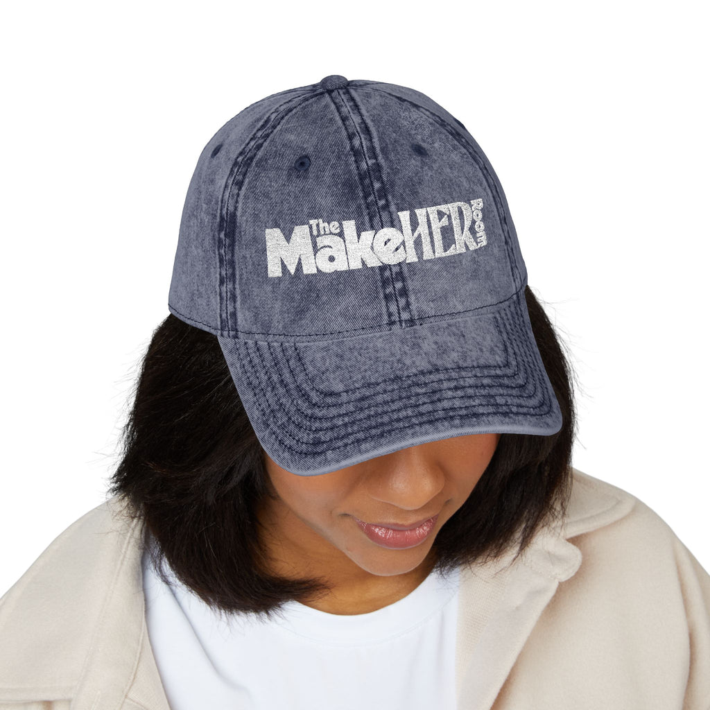 MakeHER Room Logo Vintage Cap (Embroidery)
