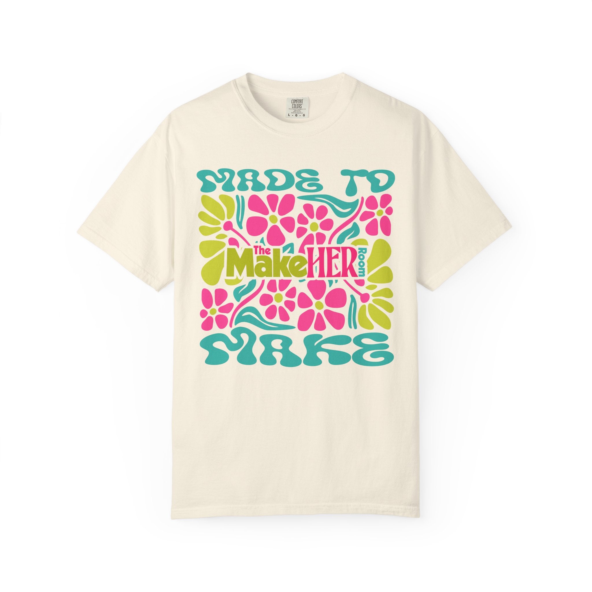 Made to Make Retro MHR Logo Unisex Garment-Dyed Comfort Colors T-shirt