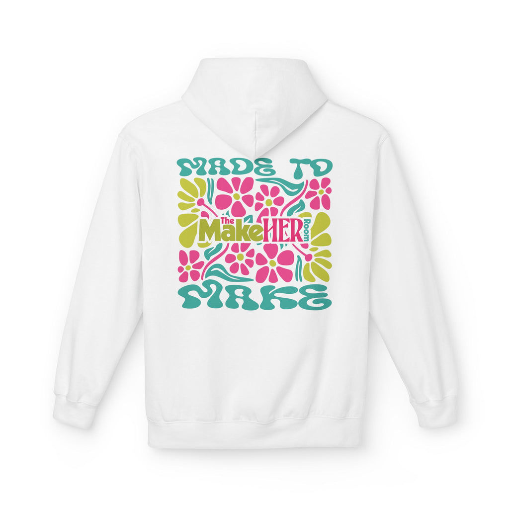 Made to Make Retro MHR Logo Unisex Midweight Softstyle Fleece Hoodie