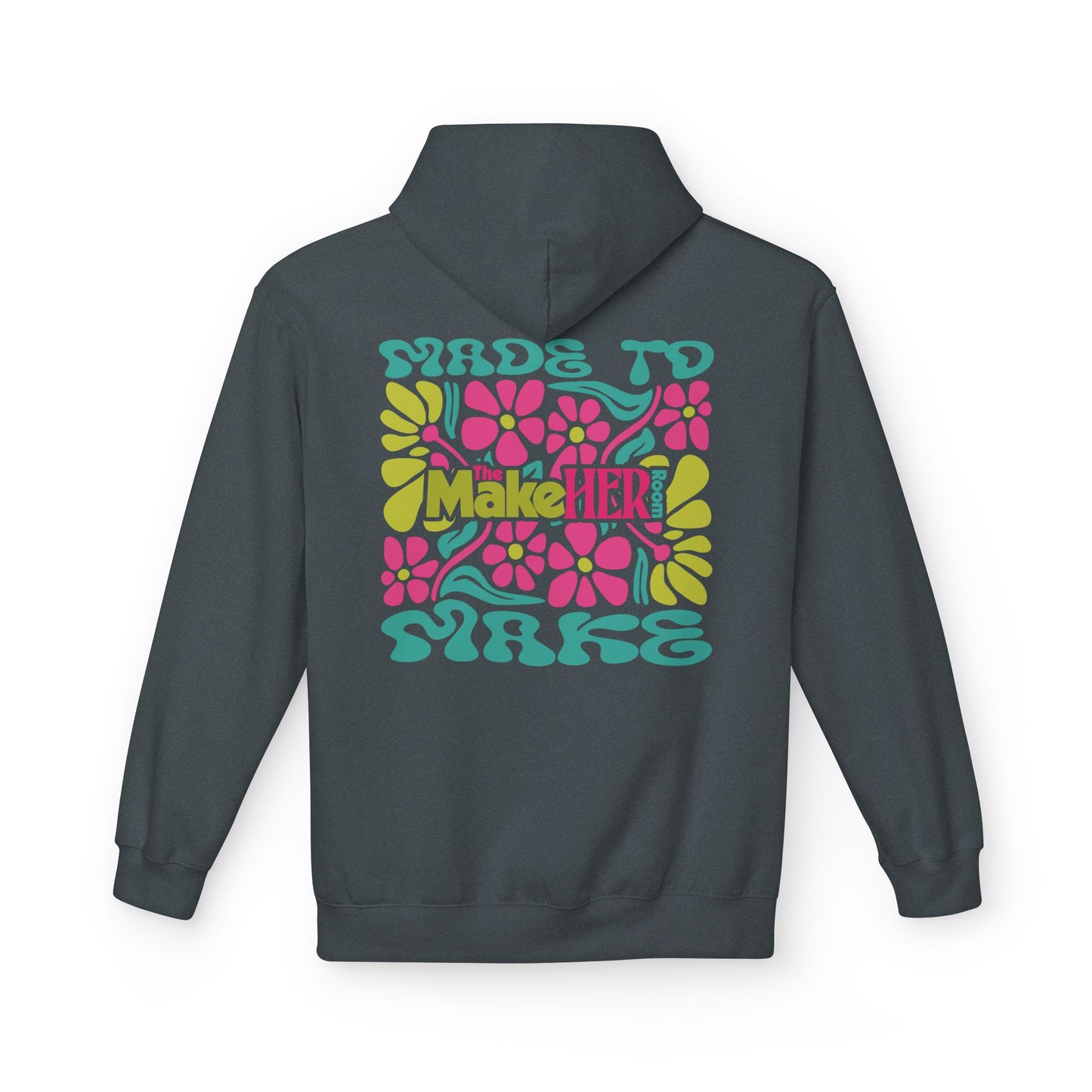 Made to Make Retro MHR Logo Unisex Midweight Softstyle Fleece Hoodie