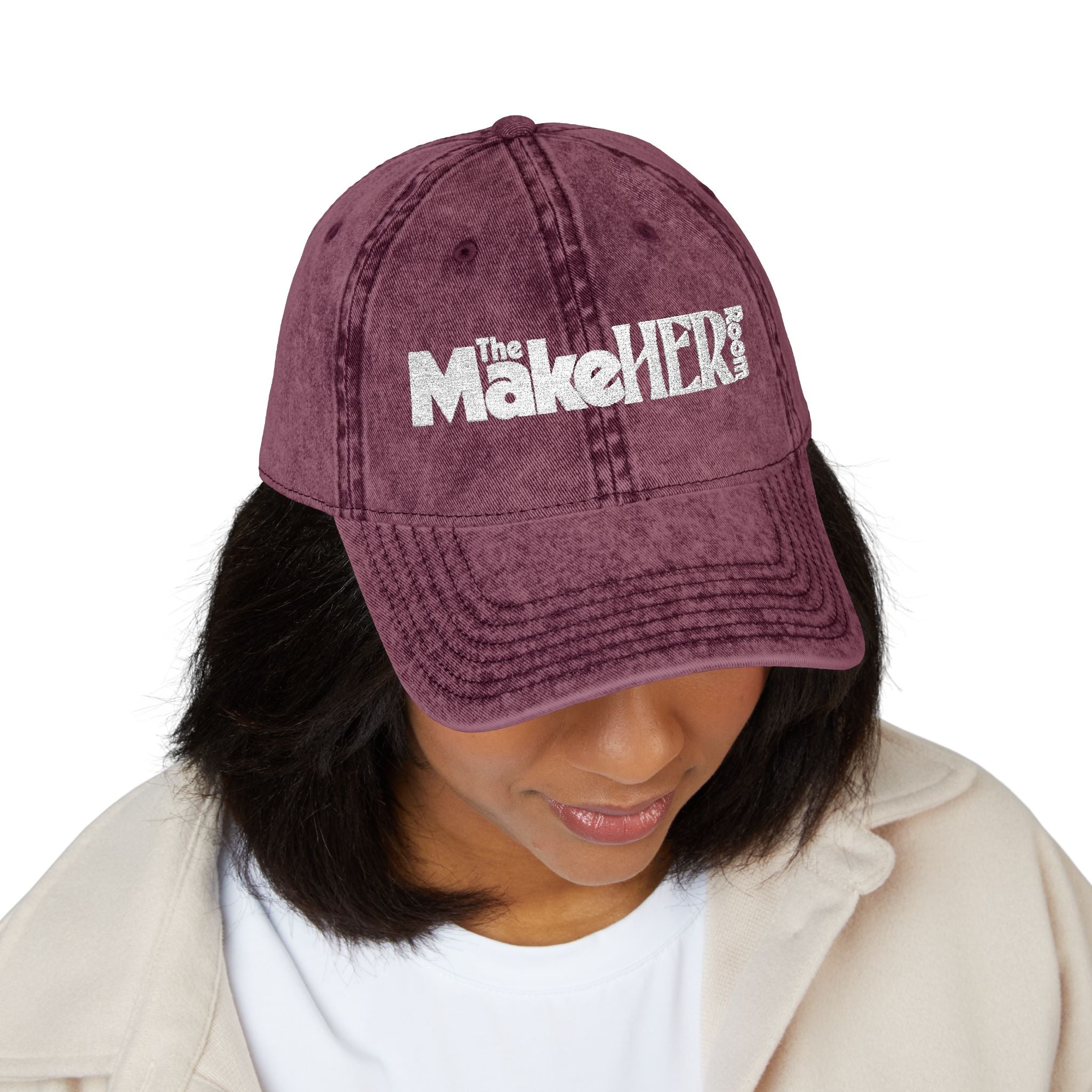 MakeHER Room Logo Vintage Cap (Embroidery)
