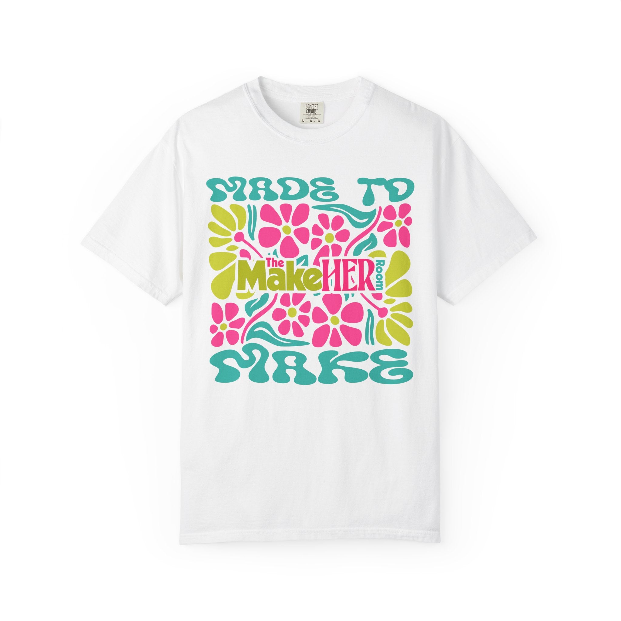 Made to Make Retro MHR Logo Unisex Garment-Dyed Comfort Colors T-shirt