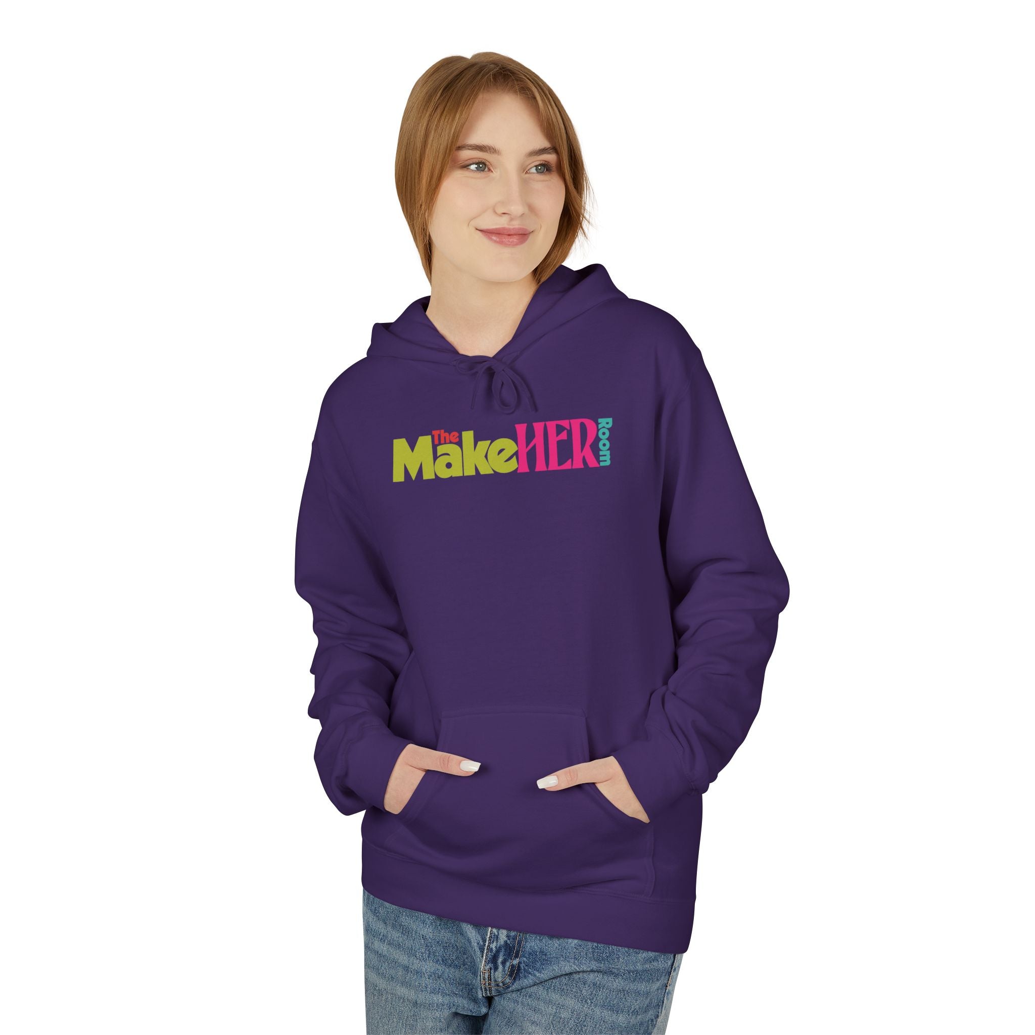 Made to Make Retro MHR Logo Unisex Midweight Softstyle Fleece Hoodie