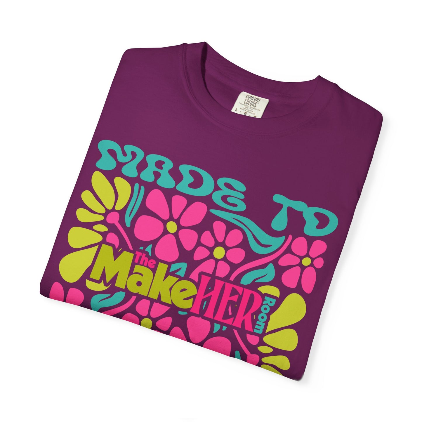 Made to Make Retro MHR Logo Unisex Garment-Dyed Comfort Colors T-shirt